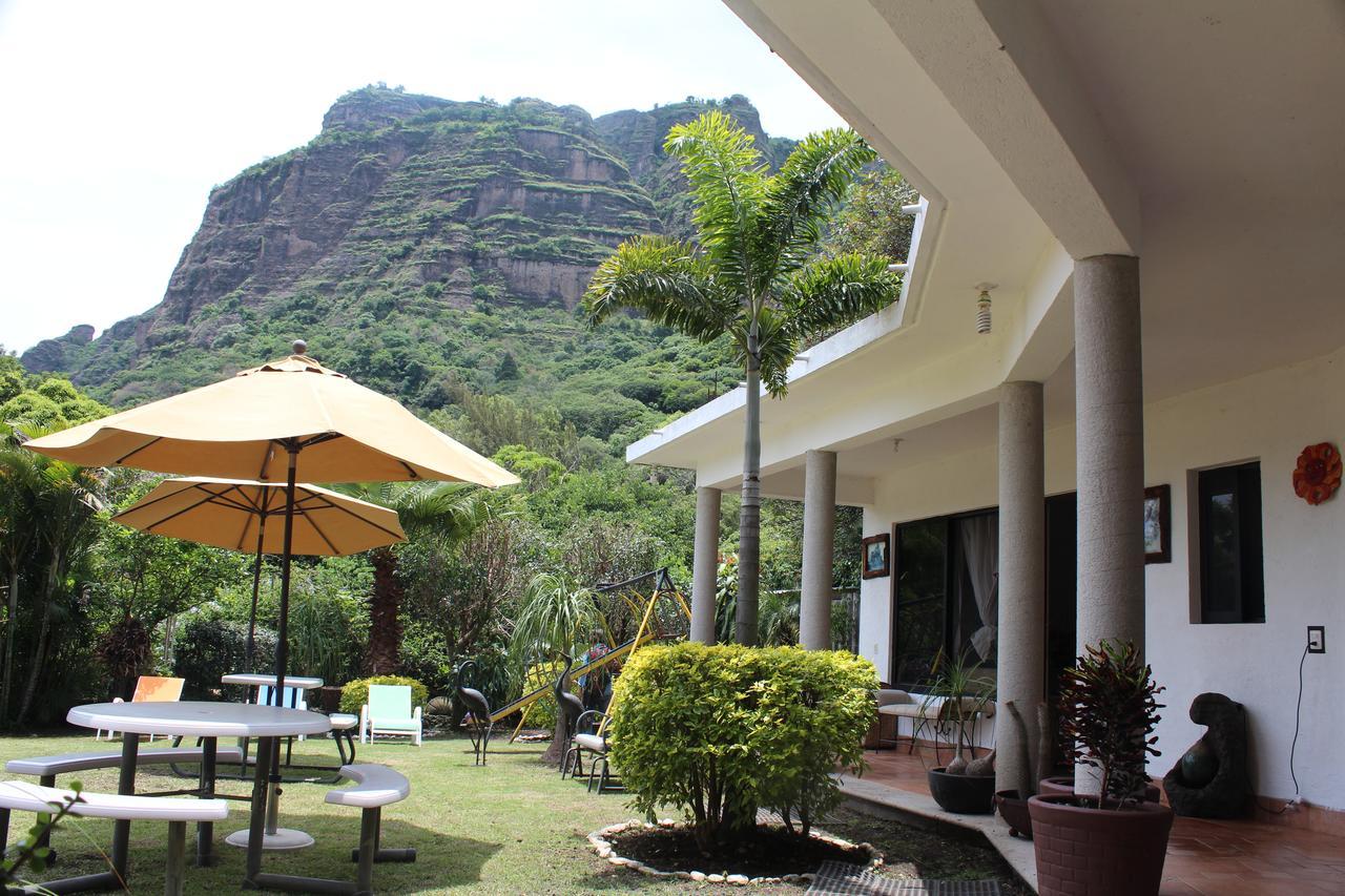 Posada Ehecaltepetl Calli Tepoztlán Exteriér fotografie